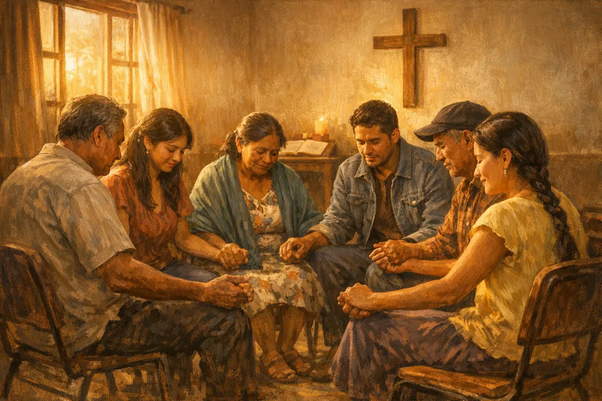 Comunidad en oración